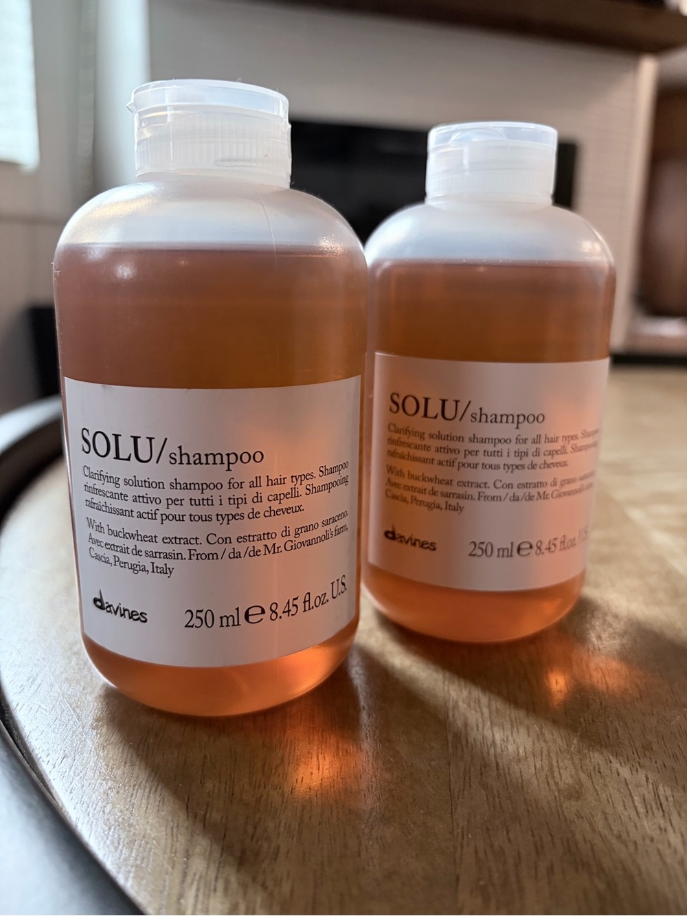 Davines SOLU Shampoo - clarifying solution for all hair types
